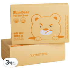 뉴베러 슬림 베어 가르시니아 다이어트 보조제 체지방 감소, 3박스, 30정