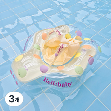 벨베이비 유아용 튜브 보행기 튜브, 후르츠, 3개