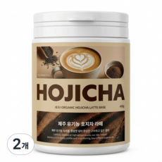 푸른들 제주 유기농 호지차 라떼, 2개, 1개입, 400g