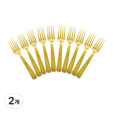 피플스파티 플라스틱 파티 포크, 2개, 30개입