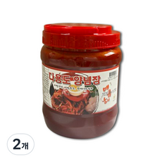 엠제이 다용도 양념장, 2kg, 2개