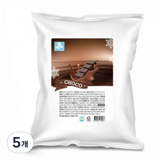 아티산 소프트아이스크림 초코 파우더, 5개, 1kg