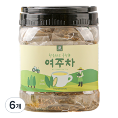 미세플라스틱 없는 생분해필터 미담식품 여주차 삼각티백, 6개, 100개입, 1g