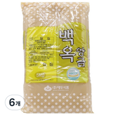 대두 백옥앙금 S35M, 5kg, 6개