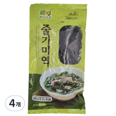 [농협] 하나가득 줄기미역, 4개, 100g