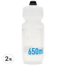 퓨리스트 프리미엄 모플로 물통, 2개, 650ml, 클리어
