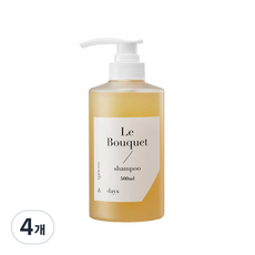 먼스앤데이즈 르 부케 샴푸, 4개, 500ml