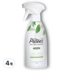 편백수가 아니라 진짜 피톤치드 퓨리즈 피톤치드 스프레이 유칼립투스, 4개, 500ml