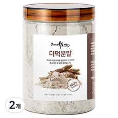 더덕가루 분말 국산 사삼, 2개, 250g