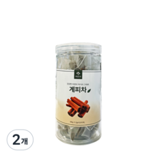 양원농장 실속 원형통 계피차, 2개, 30개입, 1.2g