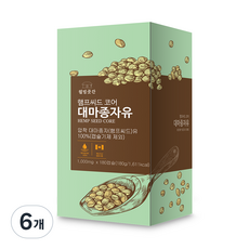 웰빙곳간 햄프씨드 코어 대마종자유 식약처인증, 180정, 6개
