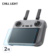 적용 가능한 DJI RC/ RC2 조종기 지문방지 저반사 액정보호필름, 2개