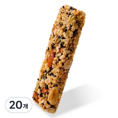 한결맛담 무설탕 통견과 에너지바 글루텐프리 고식이섬유 저당 영양바 견과류 간식, 22g, 20개