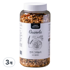 조니스그로서리 한끼 그래놀라, 3개, 260g