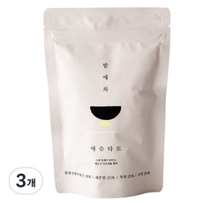 생리통 출산후 붓기차 순환차 숙면차 복령 작약 루이보스 레몬밤 밤애차, 3개, 20개입, 2g