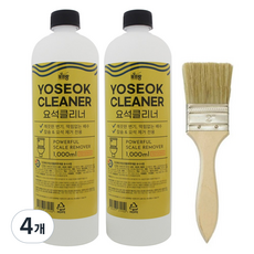 포프랑 요석클리너 화장실 요석제거 악취제거, 4개, 1L