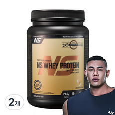 NS 웨이프로틴 곡물맛 단백질보충제 프로틴, 2개, 1kg