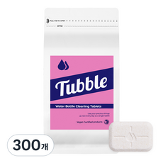 터블 이지클린 텀블러 발포 세정제 클리너 대용량, 8g, 300개