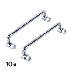 E.T.Shop 접이식 손잡이 150mm / 하이박스 문고리 문 가구 서랍 싱크대 미닫이 손잡이 폴딩 핸들 집어등 파워뱅크, 10개