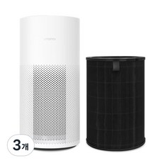 샤오미 스마트미 공기청정기 호환 필터 KQJHQ01ZM RFID칩 포함 Xiaomi SmartMi, 3개, 스마트미 블랙 (H13)
