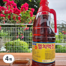 100% 국산 남해안 멸치액젓 진젓 무첨가 원액/ 김장 필수품[나리수산식품], 10kg, 4개, 액젓