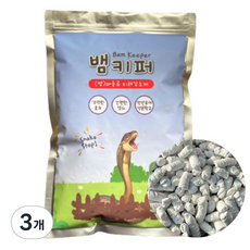 자재1번가 뱀키퍼 뱀기피제 퇴치제 싫어하는냄새, 3개, 1kg