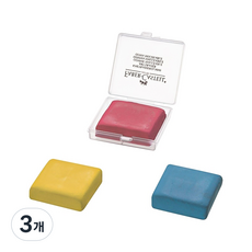 파버카스텔 니더블 떡지우개 (색상랜덤), 단품, 3개
