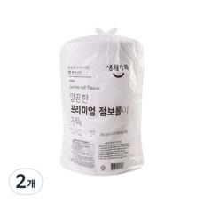 생활가득 프리미엄 점보롤, 4롤, 2개, 240m