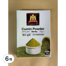 CUMIN POWDER큐민 가루 양꼬치 커민 분말 양고기 향신료 파우더 200G, 6개