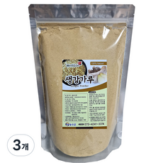 해남농수산 생강가루 생강분말 생강차, 500g, 3개