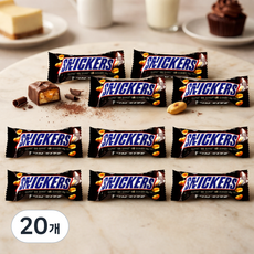 스니커즈 펀사이즈 초코바, 20g, 20개