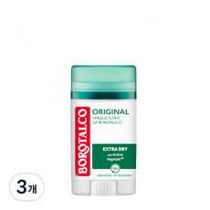 보로탈코 오리지널 스틱 데오드란트, 3개, 40ml
