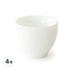 오리가미 센서리 컵 어시메트리, 4개, 화이트 4개, 화이트