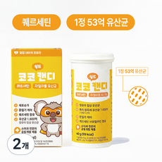 코 유산균 퀘르세틴 브로멜라인 코코쉴드 장 구강유산균 코알라캔디, 2개, 28정