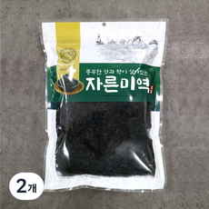 [해야미] 완도 자른 미역, 2개, 200g