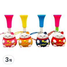 디오이보 공작냥 골프티걸이 고무링 악세사리, 3개, 오 (오렌지)