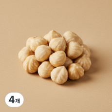 [넛슈슈] 생 헤이즐넛 지퍼형, 4개, 500g