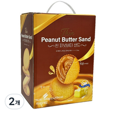씬 피넛버터샌드, 2개, 500g