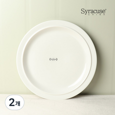 시라쿠스 메이플 접시 27cm, 화이트, 2개