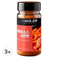 소스집 떡볶이분말소스 떡볶이 분말가루 순한맛, 100g, 3개