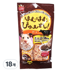 마루칸 하무하무 소고기 퓨레 (완품) 간식, 5g, 18개