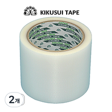 키쿠스이(일본산) 초강력 비닐하우스 보수용 테이프 농사용 차양막 차광막 천막 멀칭 보수용 테이프 80mmX20m (비닐하우스/온실 보수 전용), 2개