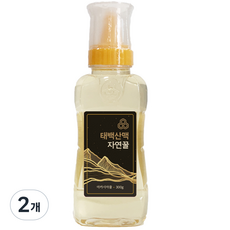 자연에서 온 자연벌꿀 국산 자연산 태백산맥 그린벨트 아카시아꿀, 300g, 2개