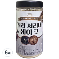 시월애 귀리서리태 단백질 쉐이크, 6개, 500g