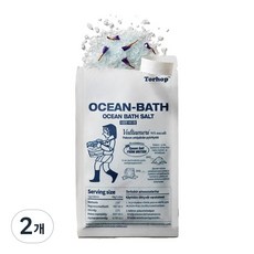 오션 배쓰 솔트, 2개, 40g