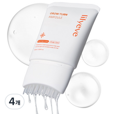 릴리이브 그로우턴 여성 탈모완화 엑소좀 앰플, 100ml, 4개