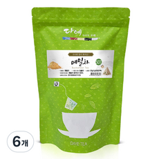 [본사직영] 다예 맛있는 100% 메밀차 생분해 삼각티백, 6개, 50g, 50개입