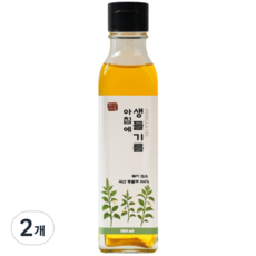 해든마루 볶지않은 국산 생들기름, 2개, 180ml