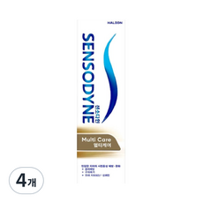 센소다인 멀티케어 치약, 100g, 4개입, 4개 100g, 4개입, 4개