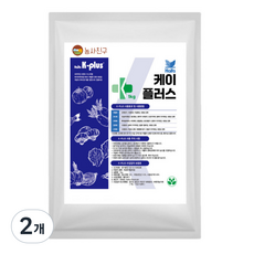 하이파 케이플러스 쪽파 양파 대파 잔디 고농도 칼륨 엽면시비, 2개, 1kg